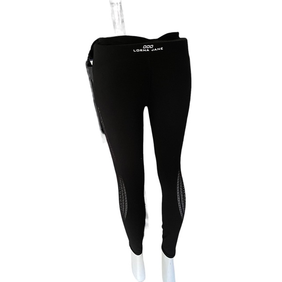 Lorna Jane Leggings with Cutouts on Side Size S - Picture 2 of 4